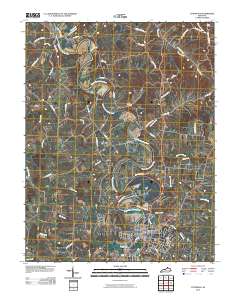 Cynthiana 2010 topographic map thumbnail