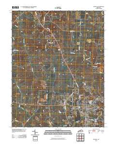 Danville 2010 topographic map thumbnail