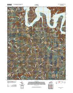 Cane Valley 2010 topographic map thumbnail