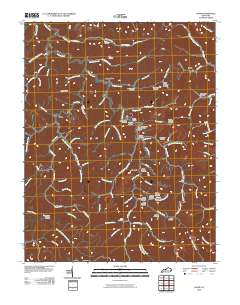 David 2010 topographic map thumbnail