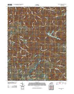 Brush Grove 2010 topographic map thumbnail