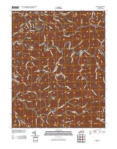 Carrie 2010 topographic map thumbnail
