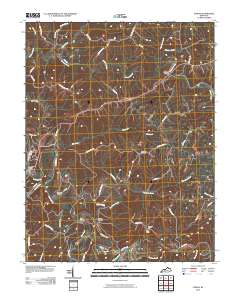 Cowan 2010 topographic map thumbnail