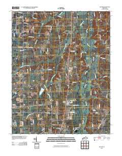Dexter 2010 topographic map thumbnail