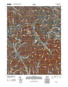 Levee 2010 topographic map thumbnail