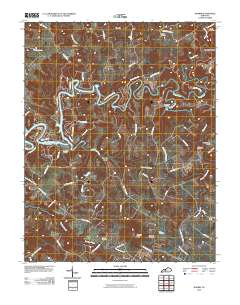Madrid 2010 topographic map thumbnail