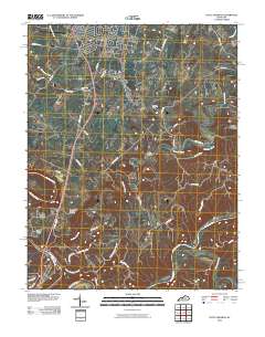 Little Hickman 2010 topographic map thumbnail