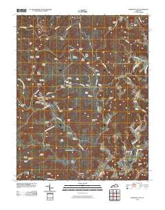 Mammoth Cave 2010 topographic map thumbnail