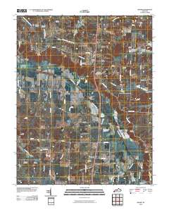 Melber 2010 topographic map thumbnail