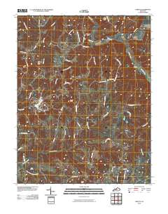 Loretto 2010 topographic map thumbnail