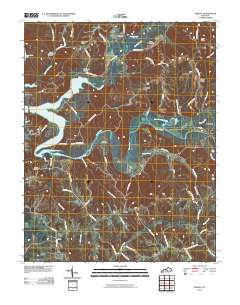 Knifley 2010 topographic map thumbnail