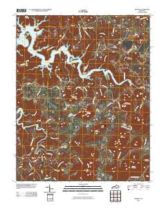 Parnell 2010 topographic map thumbnail