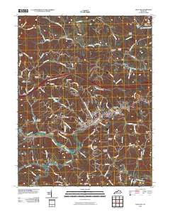 Olive Hill 2010 topographic map thumbnail