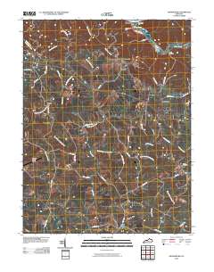 Orangeburg 2010 topographic map thumbnail