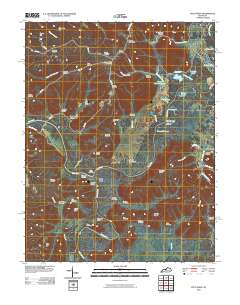 Pitts Point 2010 topographic map thumbnail