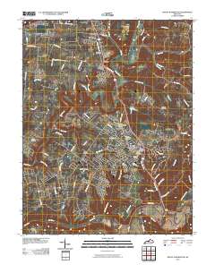 Mount Washington 2010 topographic map thumbnail