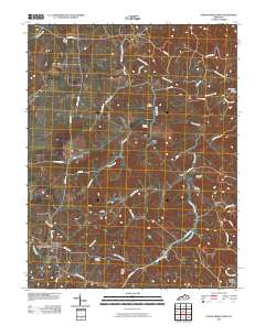 North Middletown 2010 topographic map thumbnail