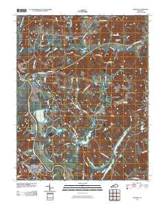 Paradise 2010 topographic map thumbnail