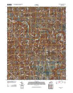 Polkville 2010 topographic map thumbnail