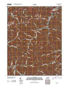 Rush 2010 topographic map thumbnail