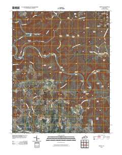 Rhoda 2010 topographic map thumbnail
