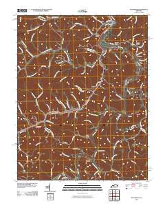 Richardson 2010 topographic map thumbnail