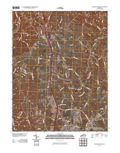 Richmond North 2010 topographic map thumbnail