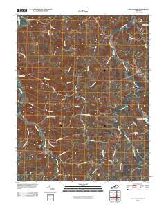 Saint Catharine 2010 topographic map thumbnail