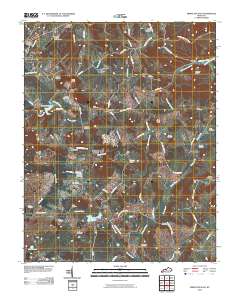 Princeton East 2010 topographic map thumbnail