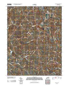 Shawhan 2010 topographic map thumbnail