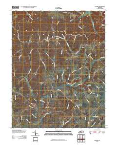 Saloma 2010 topographic map thumbnail