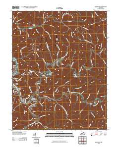 Quicksand 2010 topographic map thumbnail