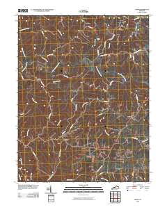 Sardis 2010 topographic map thumbnail