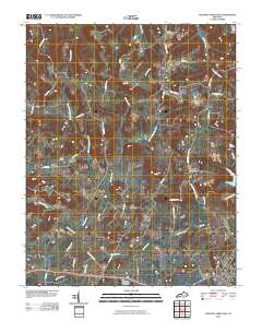 Pleasant Green Hill 2010 topographic map thumbnail