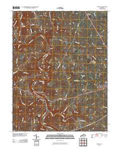 Tyrone 2010 topographic map thumbnail