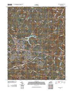 Versailles 2010 topographic map thumbnail
