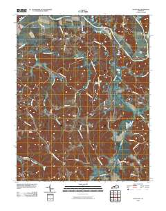 South Hill 2010 topographic map thumbnail