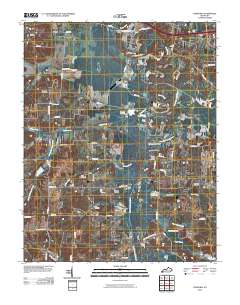 Symsonia 2010 topographic map thumbnail