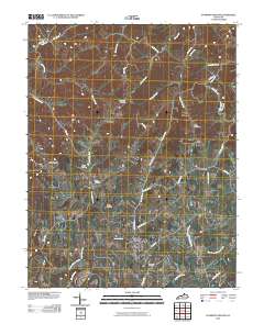 Stamping Ground 2010 topographic map thumbnail