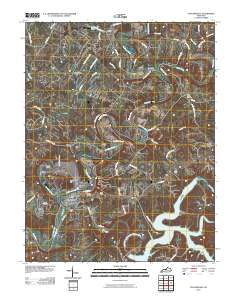 Taylorsville 2010 topographic map thumbnail