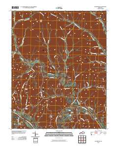 Waterview 2010 topographic map thumbnail