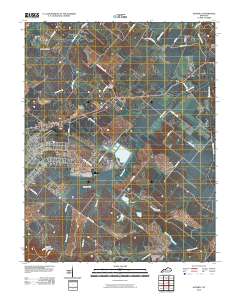 Waverly 2010 topographic map thumbnail