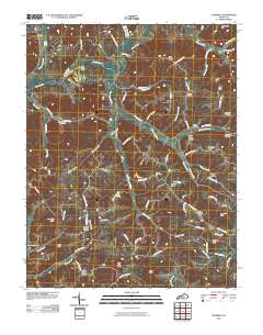 Yosemite 2010 topographic map thumbnail