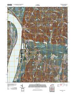 Wickliffe 2010 topographic map thumbnail