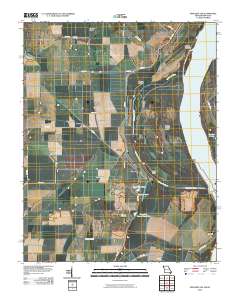 Wickliffe SW 2010 topographic map thumbnail