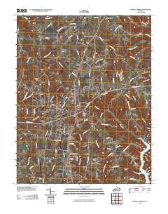 Russell Springs 2010 topographic map thumbnail