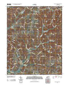 Welchs Creek 2010 topographic map thumbnail