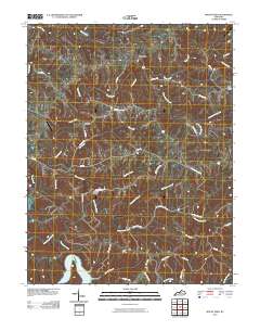 Mount Eden 2010 topographic map thumbnail