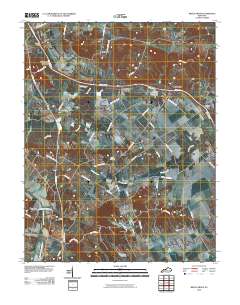 Beech Grove 2010 topographic map thumbnail