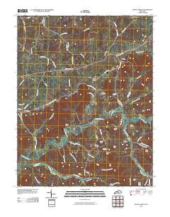 Gravel Switch 2010 topographic map thumbnail